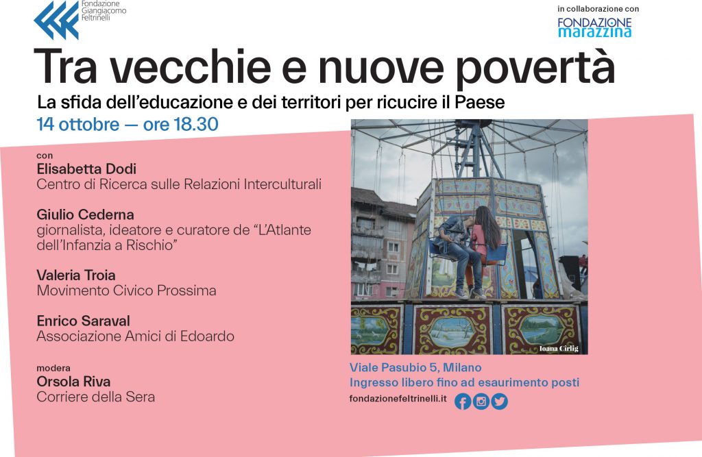 sfida educazione tra vecchie e nuove povertà